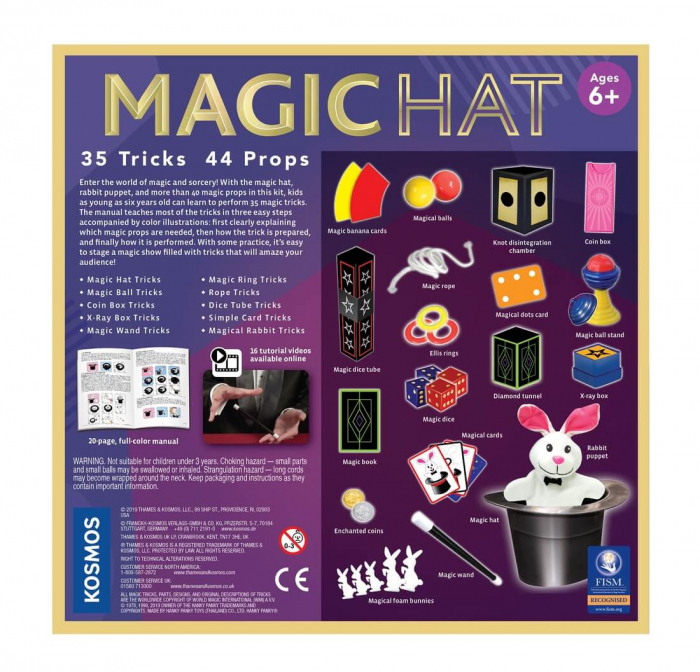 Palaria magica cu 35 de trucuri - Magic Hat [3]