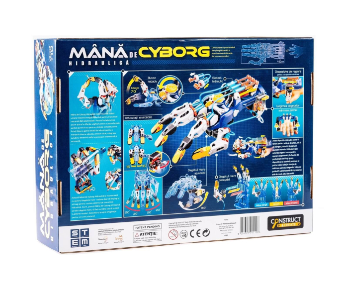 Mana de Cyborg Hidraulica - Kit robotica de constructie (RO) [2]