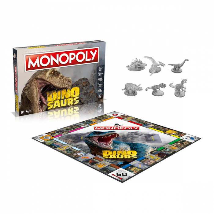 Monopoly Dinosaurs - Joc de Societate pentru Copii [2]