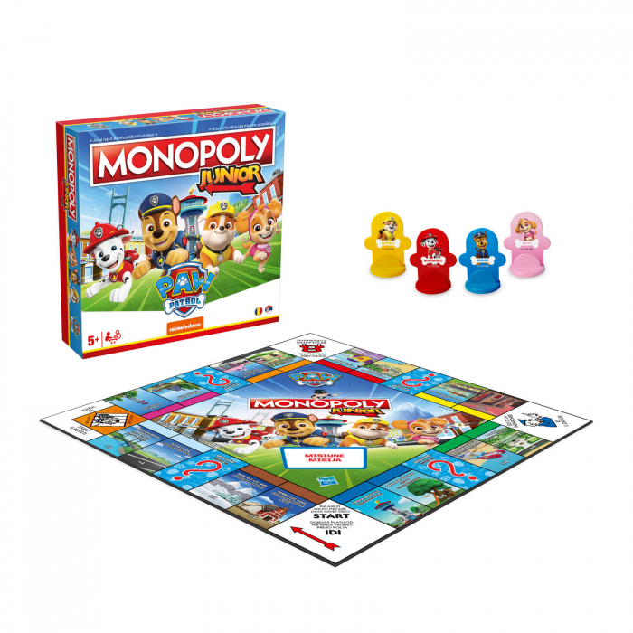 Monopoly Junior Patrula Catelusilor - Paw Patrol (RO) - Editia 2024 [3]