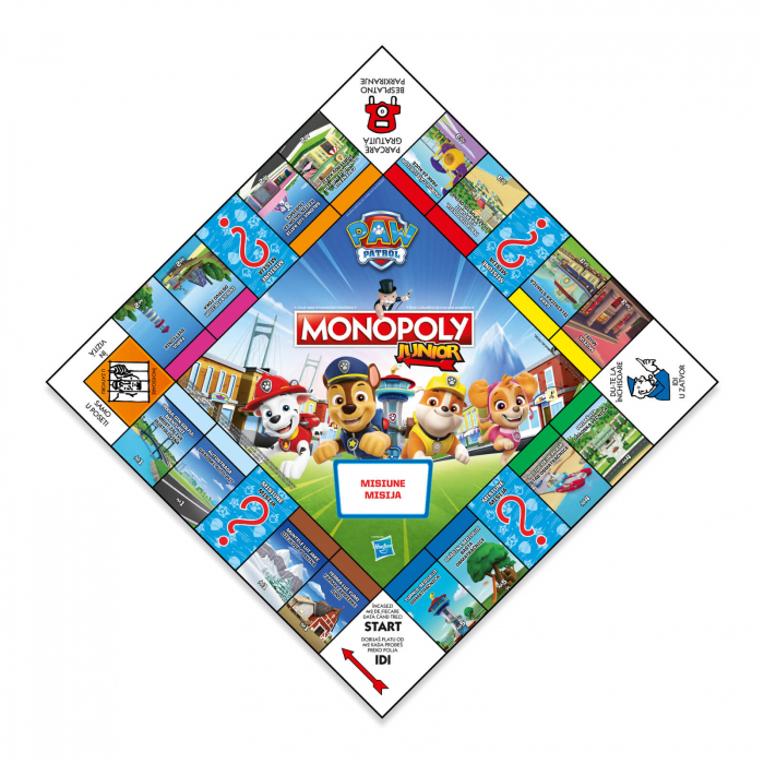 Monopoly Junior Patrula Catelusilor - Paw Patrol (RO) - Editia 2024 [2]