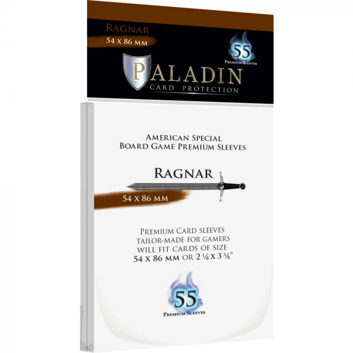 Paladin Card Sleeves: Ragnar – American Special, 5.4 x 8.6 cm 5.4 reduceri cadouri de Mos Nicolae & Mos Crăciun 2021