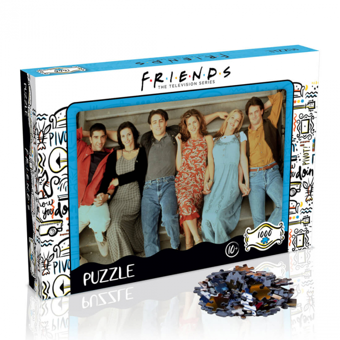 Puzzle 1000 piese Friends - Stairs [3]