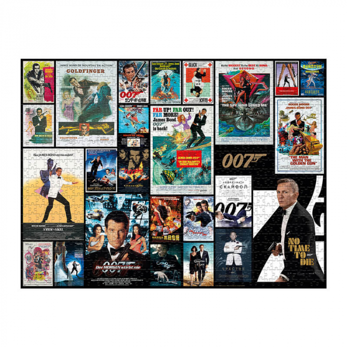 Puzzle 1000 piese James Bond 007 - Poster [3]