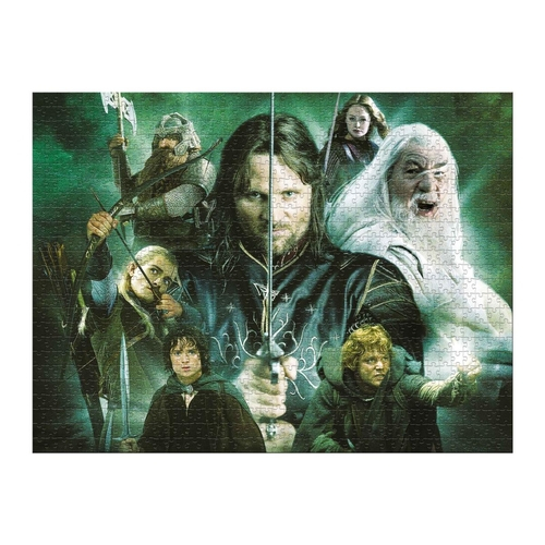 Puzzle 1000 piese Lord of the Rings - Heroes of Middle Earth [3]