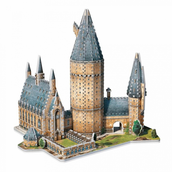 Puzzle 3D Wrebbit Harry Potter - Great Hall (850 piese) [3]