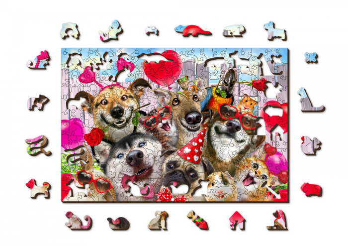 Puzzle din lemn - Party Time - 150 piese [2]