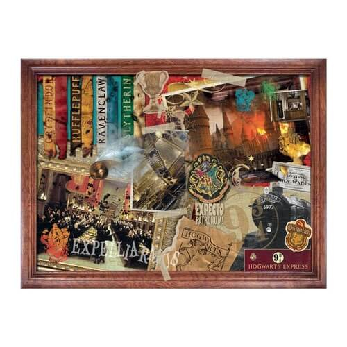 Puzzle Harry Potter 1000 piese Hogwarts [2]