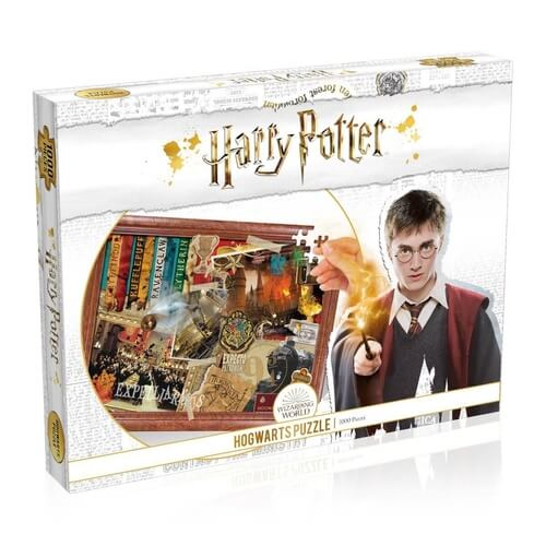 Puzzle Harry Potter 1000 piese Hogwarts [1]