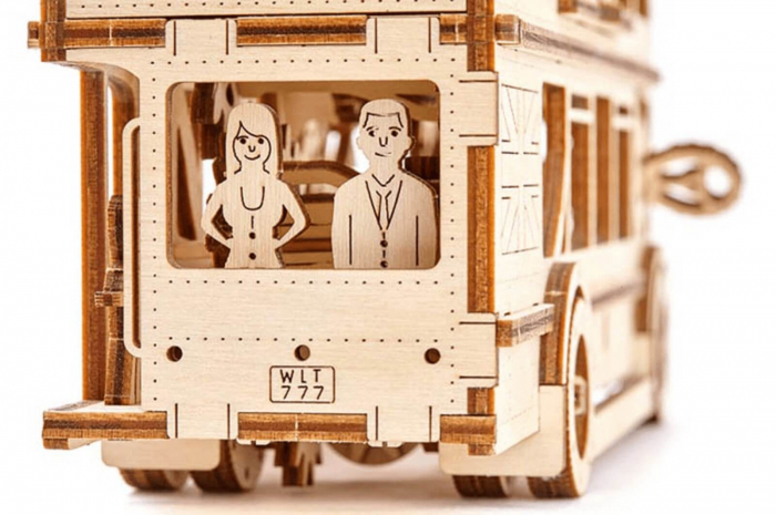 Puzzle mecanic 3D - Autobuz londonez [4]
