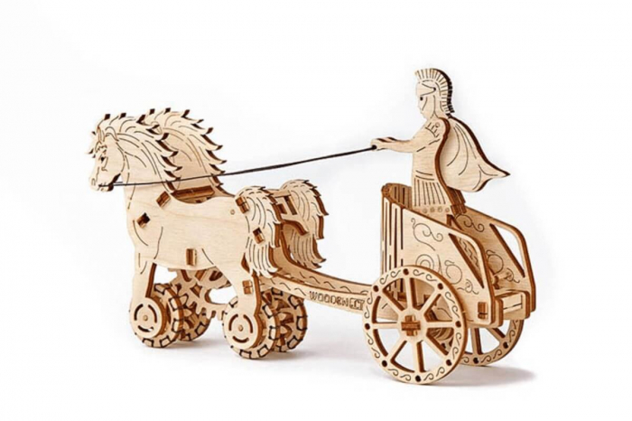 Puzzle mecanic 3D - Car roman [4]