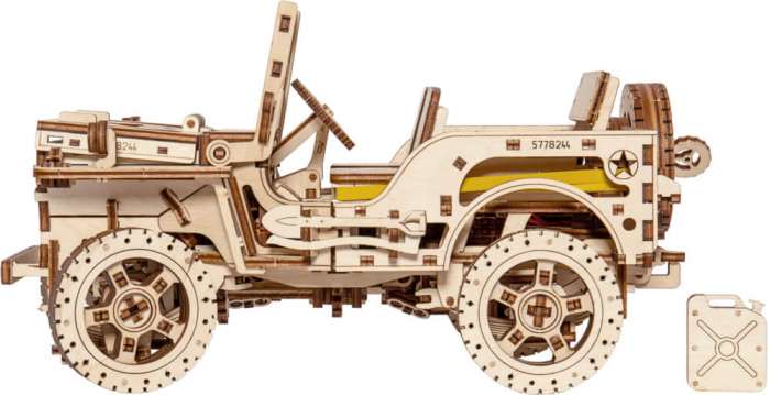 Puzzle mecanic 3D - Masina 4x4 [4]