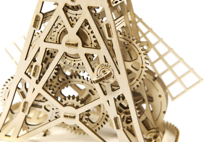 Puzzle mecanic 3D - Moara de vant [5]