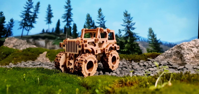 Puzzle mecanic 3D - Monster Truck 1 [7]