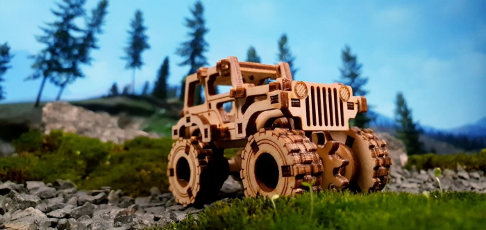Puzzle mecanic 3D - Monster Truck 1 [6]