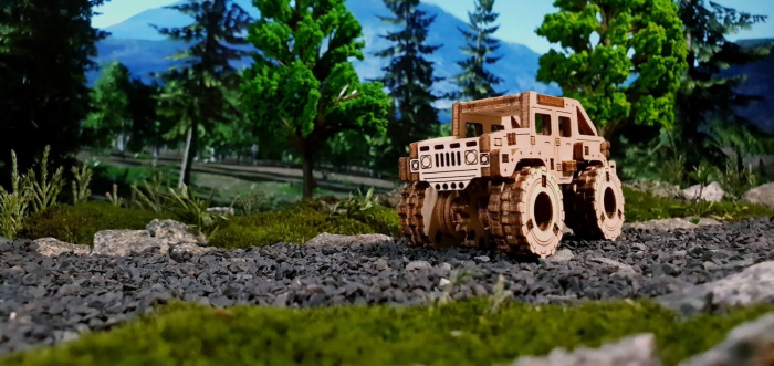 Puzzle mecanic 3D - Monster Truck 2 [6]