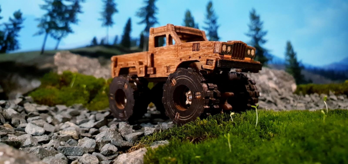 Puzzle mecanic 3D - Monster Truck 3 [6]