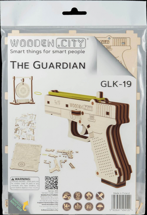Puzzle mecanic 3D - Pistol The Guardian [2]