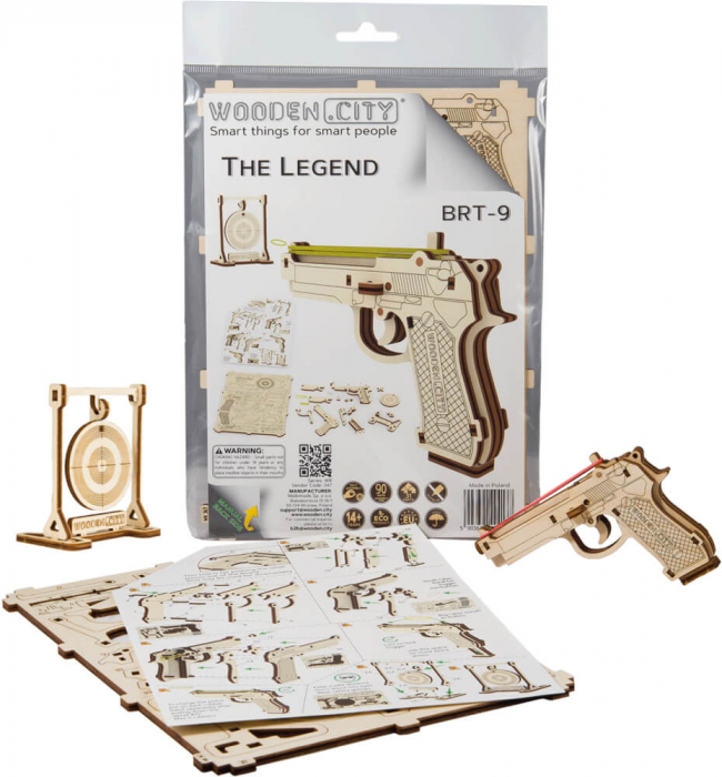 Puzzle mecanic 3D - Pistol The Legend [4]