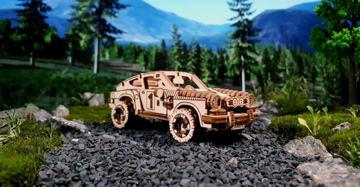 Puzzle mecanic 3D - Rally Car 4 [6]