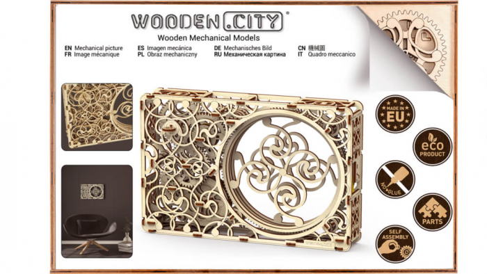Puzzle mecanic 3D - Tablou mecanic [2]