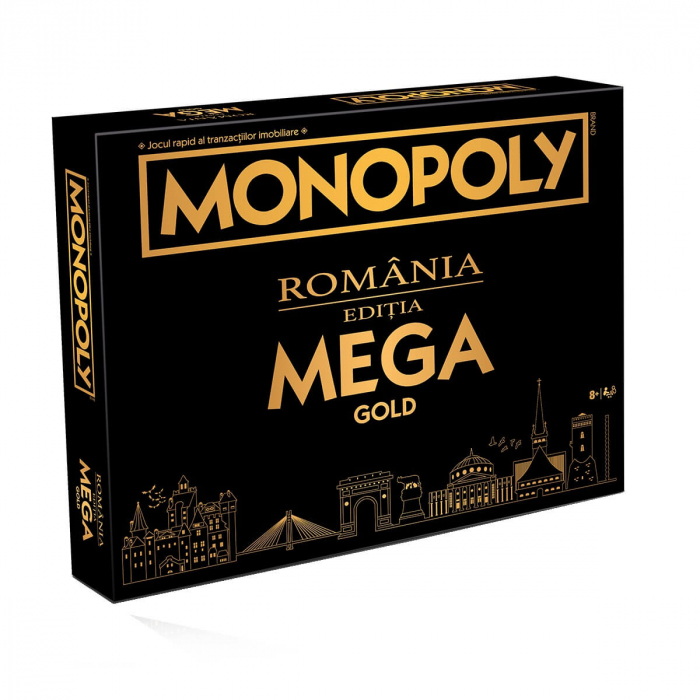Resigilat - Monopoly - Romania - Editia Mega Gold (RO)