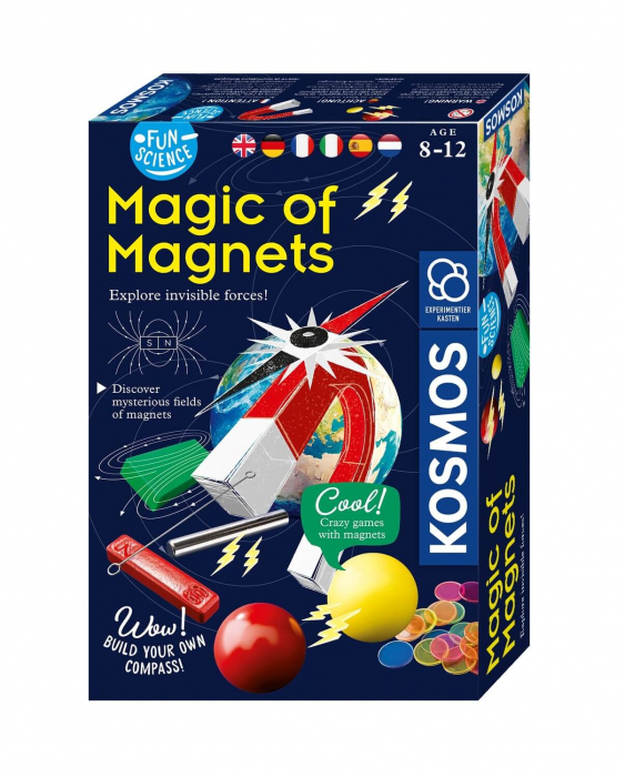  Resigilat - Set educativ STEM - Magia magnetilor 