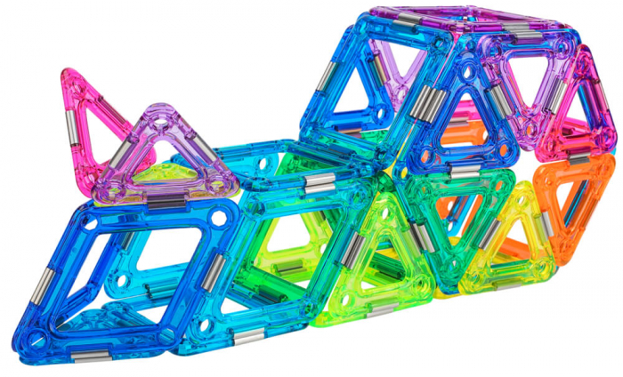 Resigilat - Set magnetic 83 pcs Magspace - Happy Zoo [5]