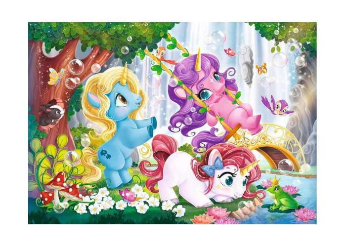 Set 2 puzzle pentru copii - Lumea Magica a Unicornilor [2]
