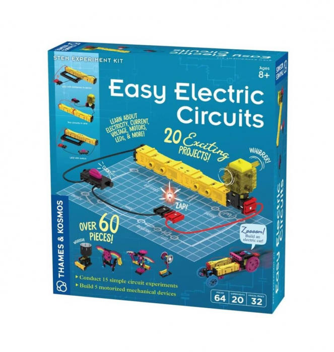 Set educativ STEM - Circuite electrice de baza