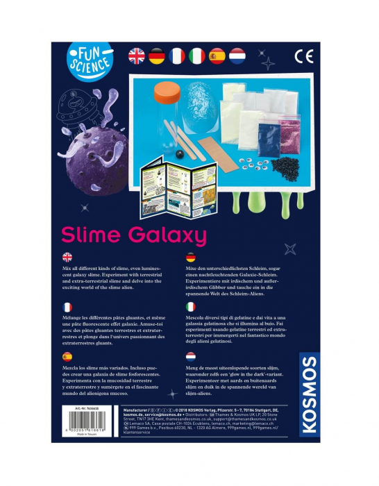 Set educativ STEM - Galaxia Slime [4]