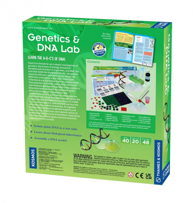 Set educativ STEM - Laboratorul de genetica si ADN [3]