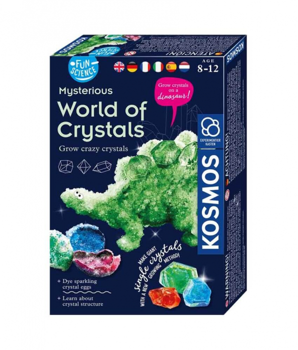 Set educativ STEM – Lumea cristalelor cristalelor reduceri cadouri de Mos Nicolae & Mos Crăciun 2021