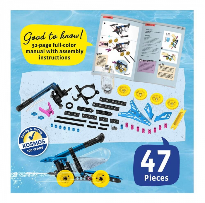 Set educativ STEM - Vehicule propulsate cu apa [3]