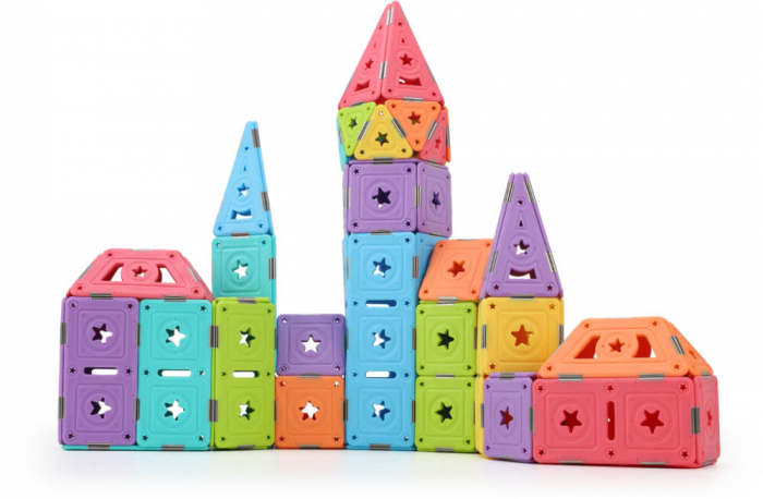 Set constructie magnetic 129 piese - Magspace [7]