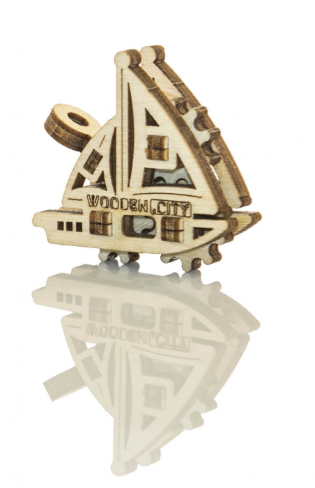 Set puzzle mecanic 3D - Barci (3 buc) [4]