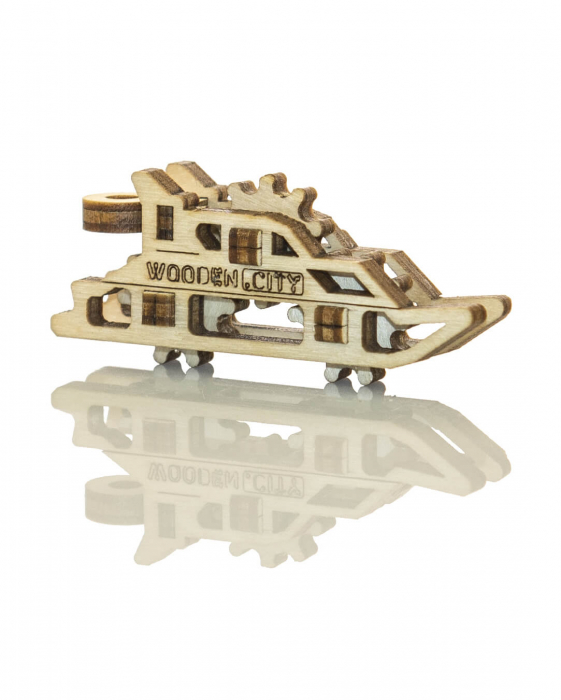 Set puzzle mecanic 3D - Barci (3 buc) [3]