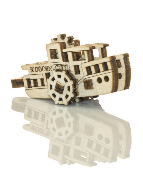 Set puzzle mecanic 3D - Barci (3 buc) [5]