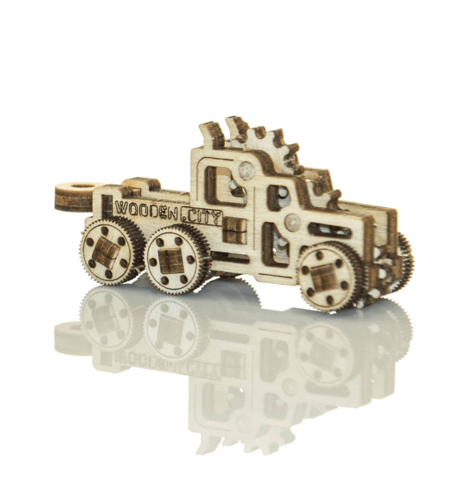 Set puzzle mecanic 3D - Camioane (3 buc) [5]