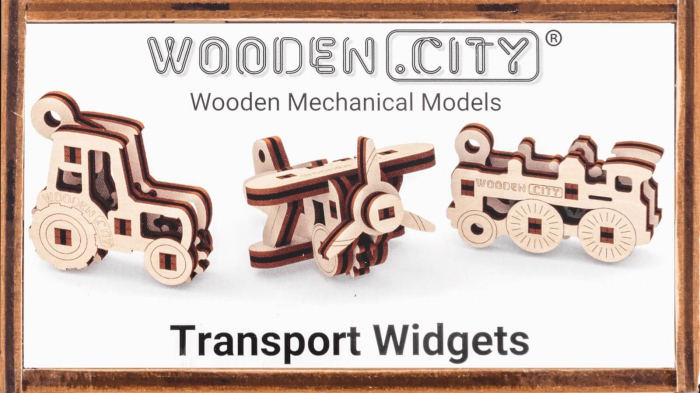Set puzzle mecanic 3D - Transport (3 buc) [3]