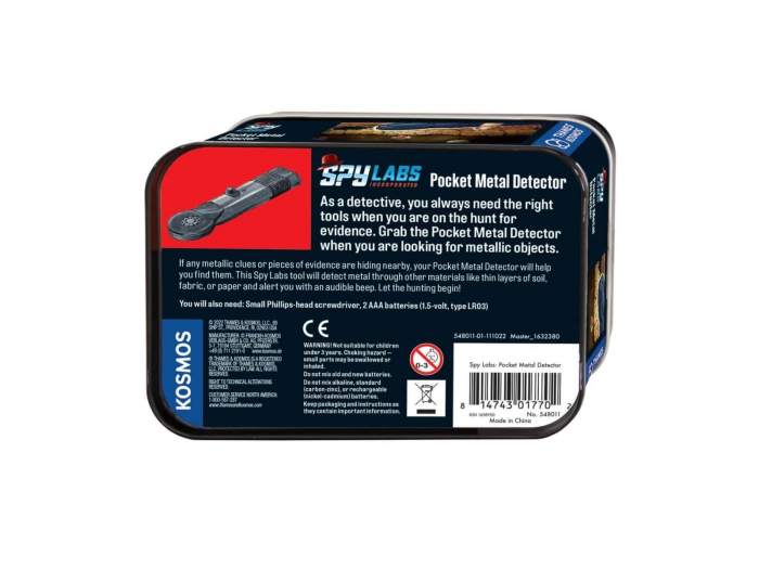 Detector de metale pentru buzunar - Spy Labs [3]