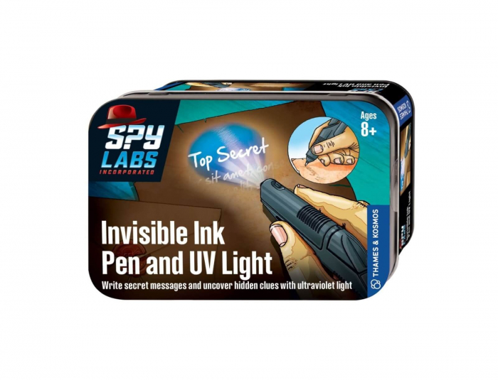 Stilou cu cerneala invizibila - Spy Labs