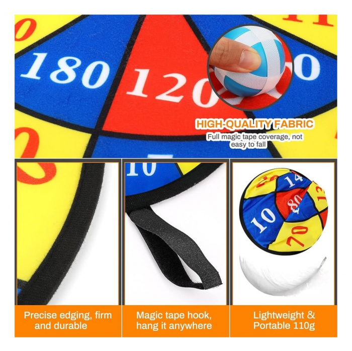 Tabla de Darts Pliabila cu 6 mingi [4]
