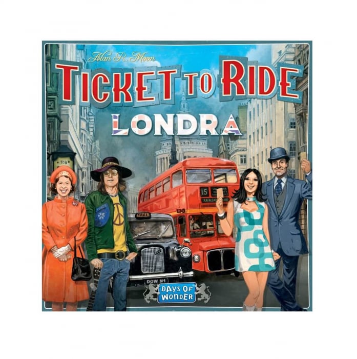 Ticket to Ride Londra (RO) (RO) reduceri cadouri de Mos Nicolae & Mos Crăciun 2021