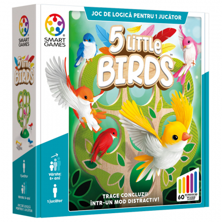 Jocuri de societate pentru copii - 5 Little Birds (RO)
