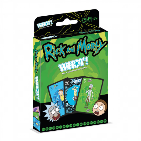 Jocuri pentru 2 persoane - Joc Whot! - Rick and Morty (EN)
