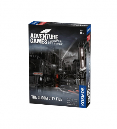 Jocuri de societate de aventura - Adventure Games - The Gloom City Files (EN)