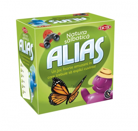 Jocuri de societate pentru familie - Alias Mini: Natura salbatica