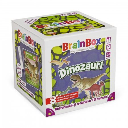 Jocuri de societate pentru copii - BrainBox - Dinozauri (RO)