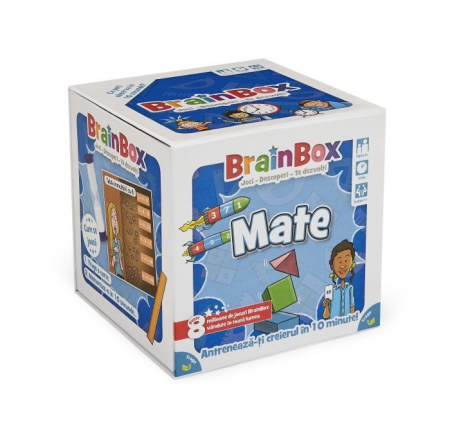 Jocuri de societate pentru copii - BrainBox Sa invatam Mate - Joc Educativ pentru Copii